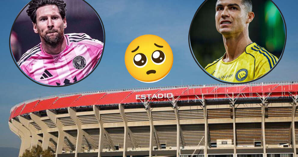 Messi y Cristiano Ronaldo no llegan al Azteca, se le cae la "fiesta" al América y a México