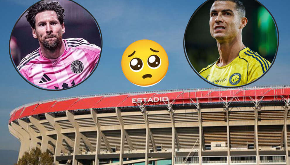 Messi y Cristiano Ronaldo no llegan al Azteca, se le cae la "fiesta" al América y a México
