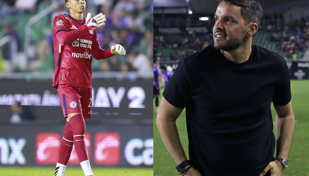 "Es lo más justo": Larcamón aclara regreso de Kevin Mier a portería de Cruz Azul
