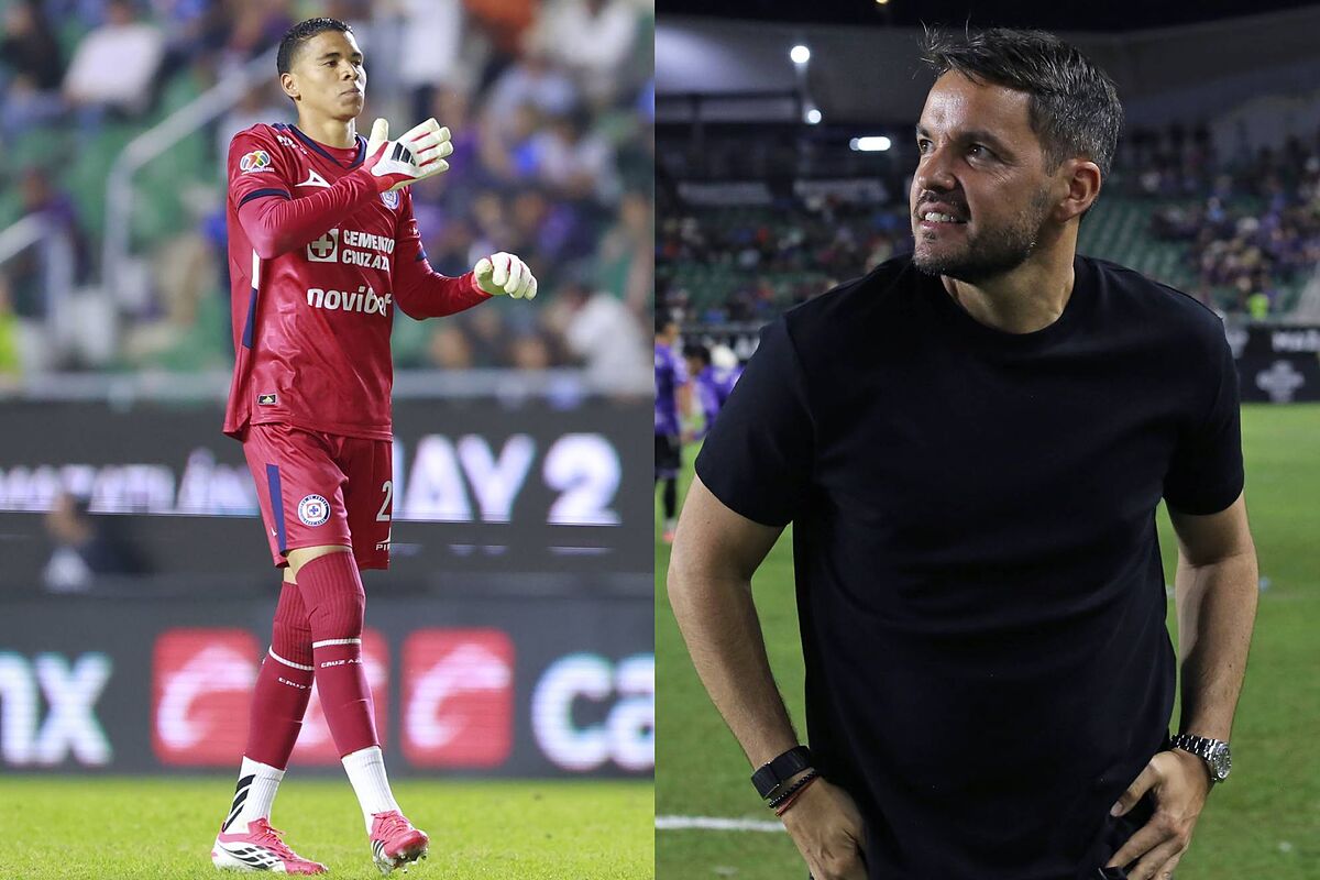 "Es lo más justo": Larcamón aclara regreso de Kevin Mier a portería de Cruz Azul