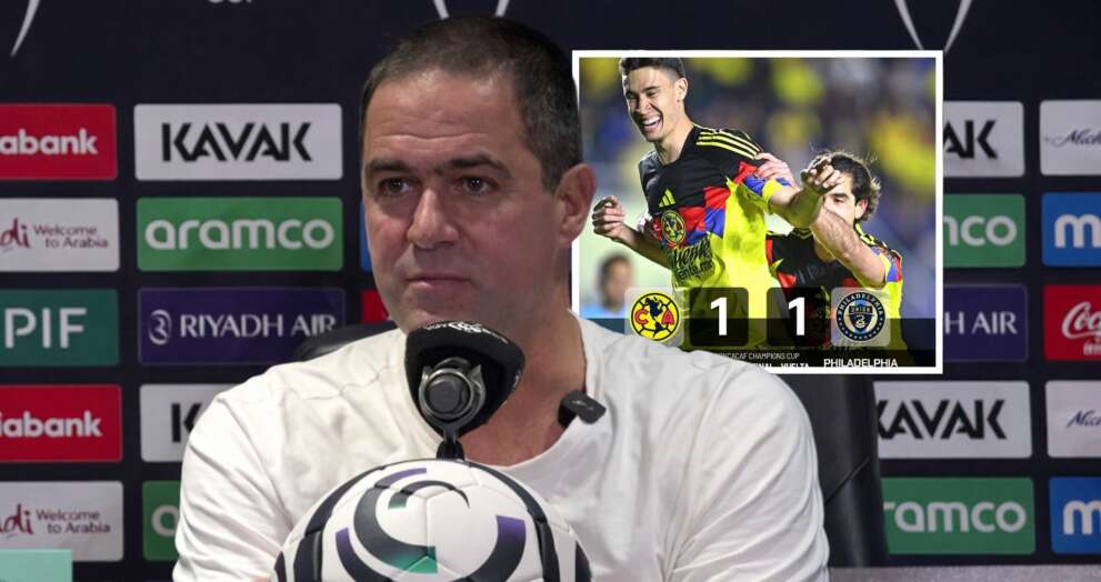 "Fui duro en el vestidor": Jardine regaña a sus jugadores tras el América vs Philadelphia Union