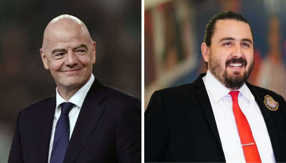 Gianni Infantino se maravilla por el estadio de Guadalajara y Monterrey