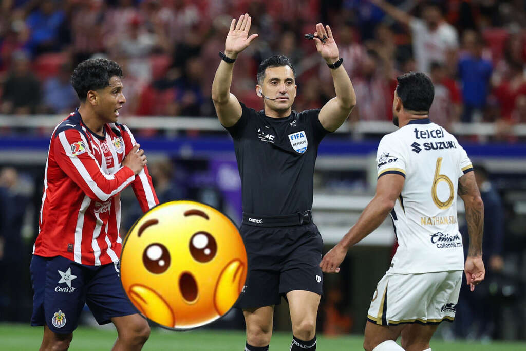 Árbitro del Chivas vs Pumas es suspendido para la Jornada 14 ¿Hizo mal su trabajo?