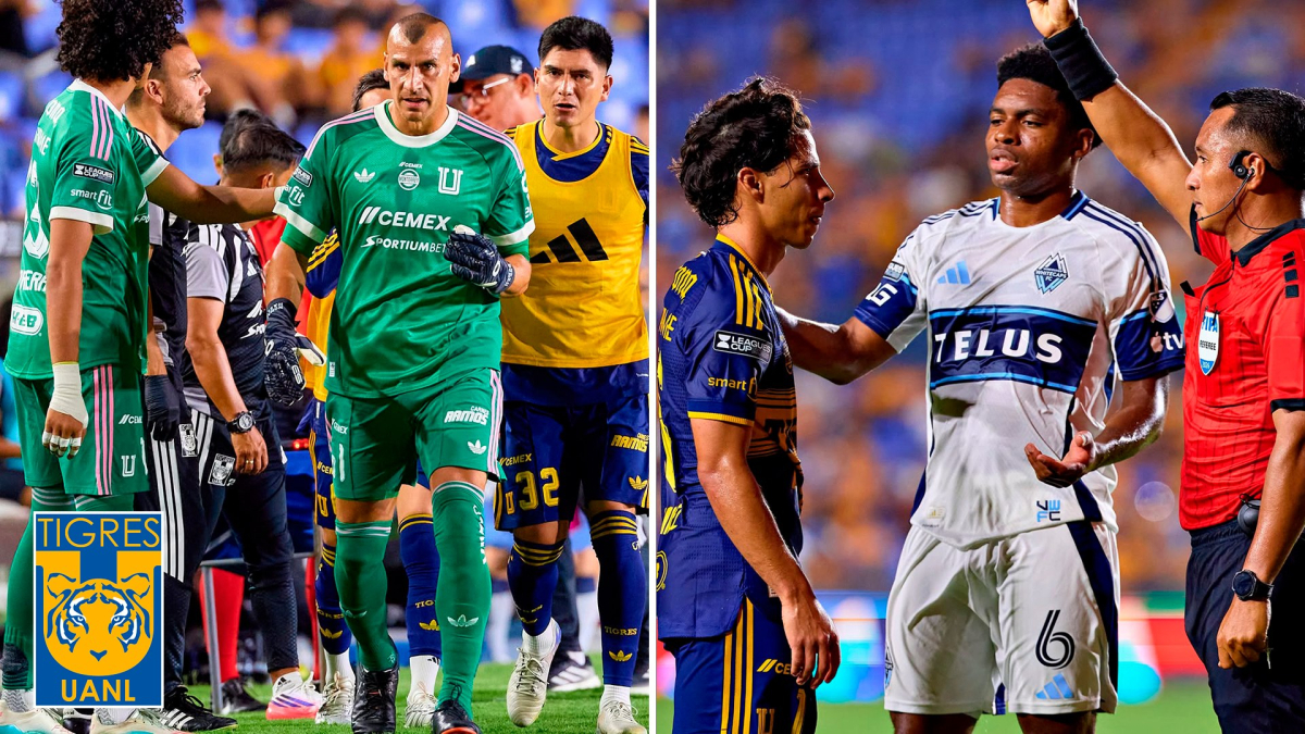 Tigres pierde la cabeza: ¿Qué pasó con Nahuel Guzmán y Diego Lainez ante Vancouver en Leagues Cup?