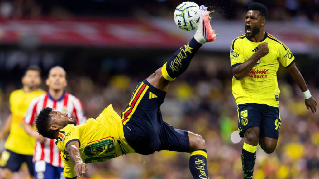 Resumen América 2-2 Chivas: Miguel Borja el héroe del Clásico Nacional que rescata a Almada con espectacular chilena