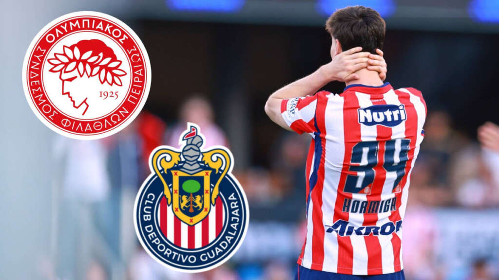 Olympiacos vuelve a mirar a Chivas: quiere llevarse a otro mexicano para juntarlo con la Hormiga González