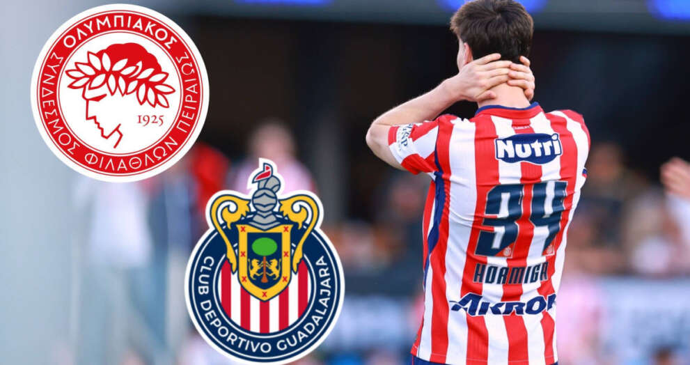Olympiacos vuelve a mirar a Chivas: quiere llevarse a otro mexicano para juntarlo con la Hormiga González
