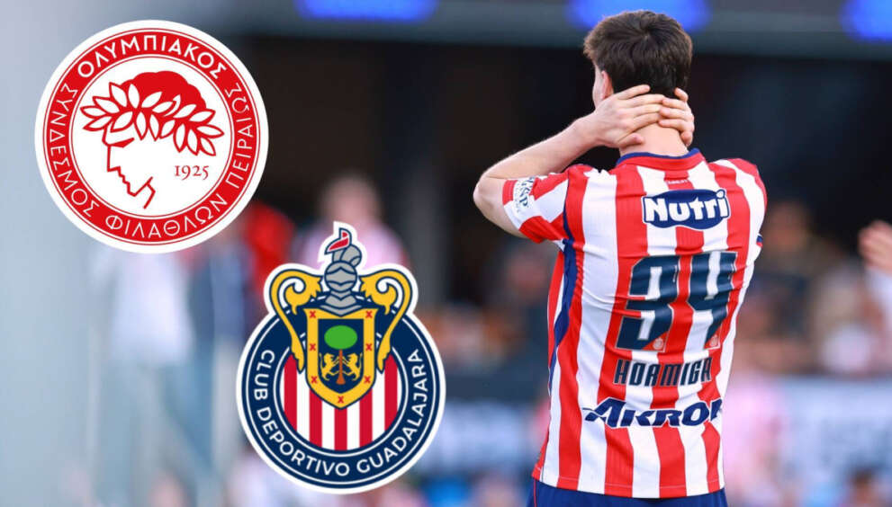 Olympiacos vuelve a mirar a Chivas: quiere llevarse a otro mexicano para juntarlo con la Hormiga González