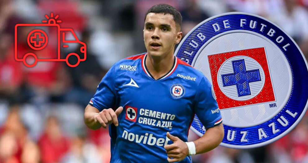 Cruz Azul pierde poder ofensivo: operan a delantero y sufre baja para juego contra Santos en Liga MX