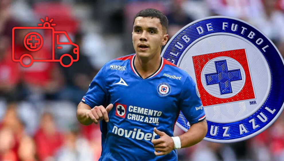 Cruz Azul pierde poder ofensivo: operan a delantero y sufre baja para juego contra Santos en Liga MX