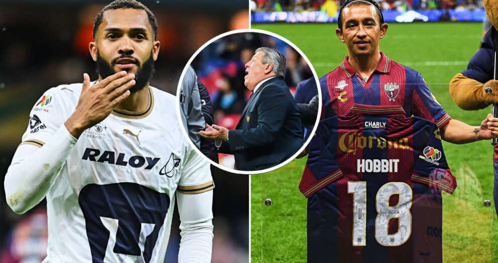 Resumen Atlante vs Pumas: Juninho apaga la fiesta del 'Hobbit' y el 'Piojo' Herrera se roba el show