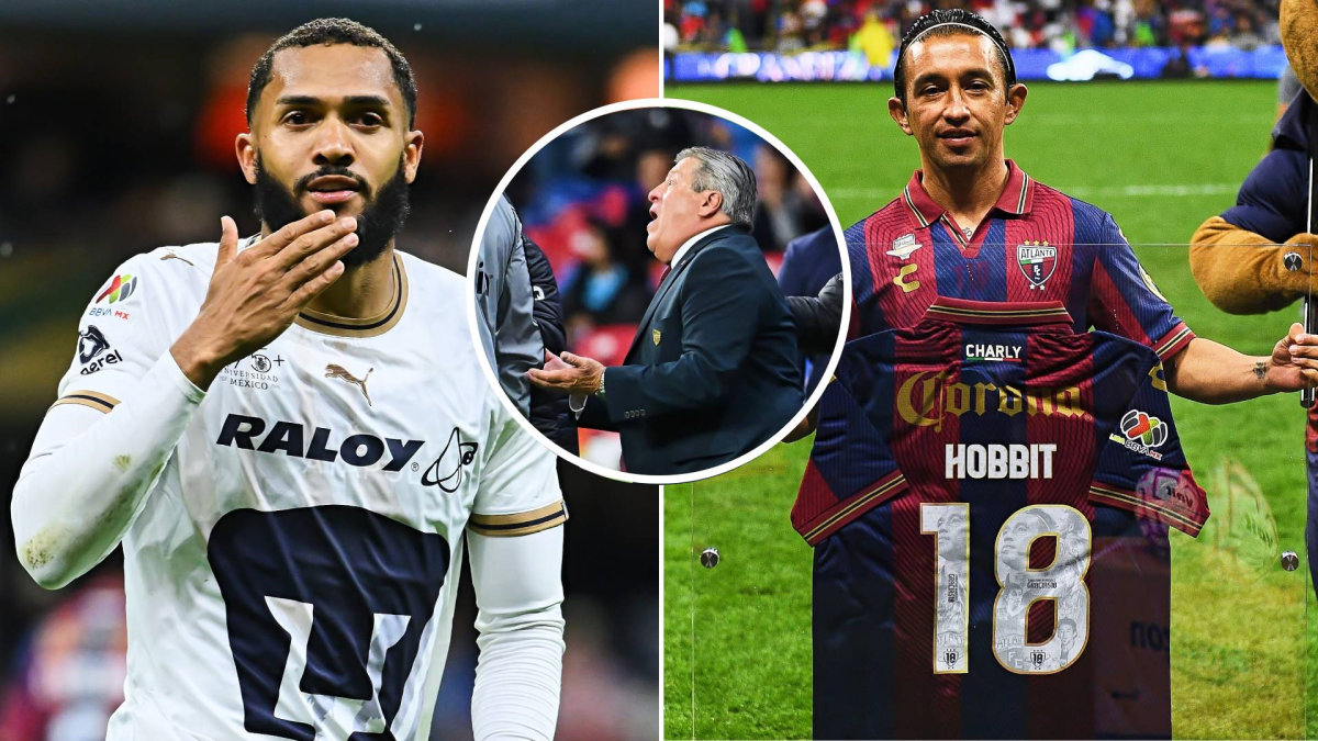 Resumen Atlante vs Pumas: Juninho apaga la fiesta del 'Hobbit' y el 'Piojo' Herrera se roba el show
