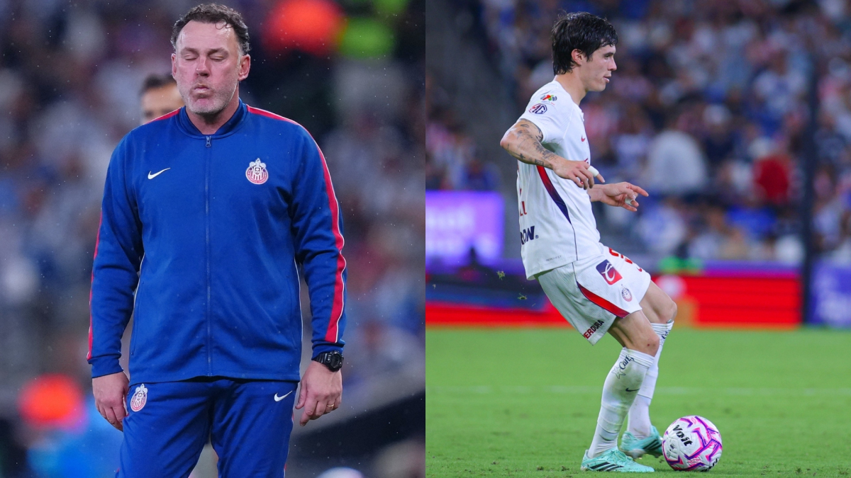 Diego Campillo, en problemas con Gabriel Milito: no todo fue felicidad en la victoria de Chivas